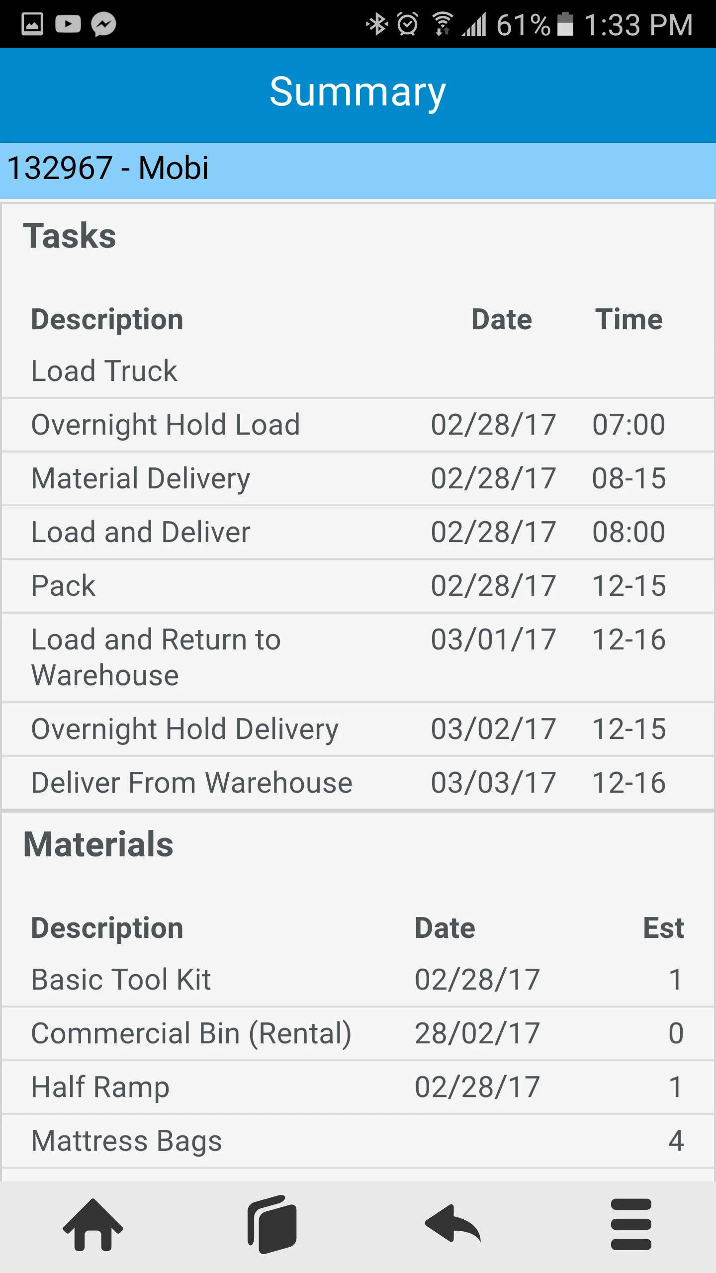 Mobi screenshot