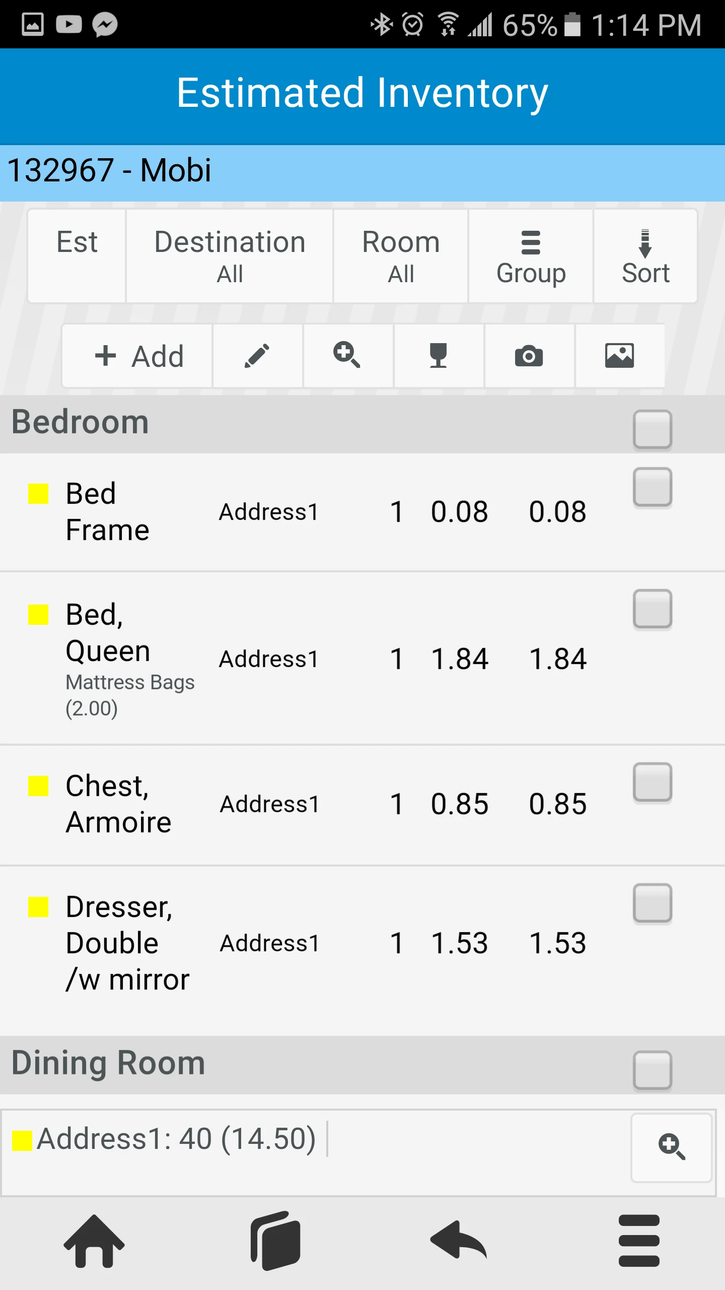 Mobi screenshot
